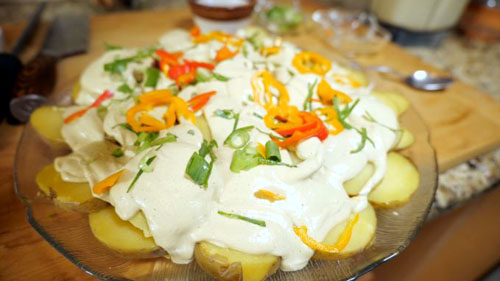 Papa a la Huancaina (Peruvian Style Potato Salad)